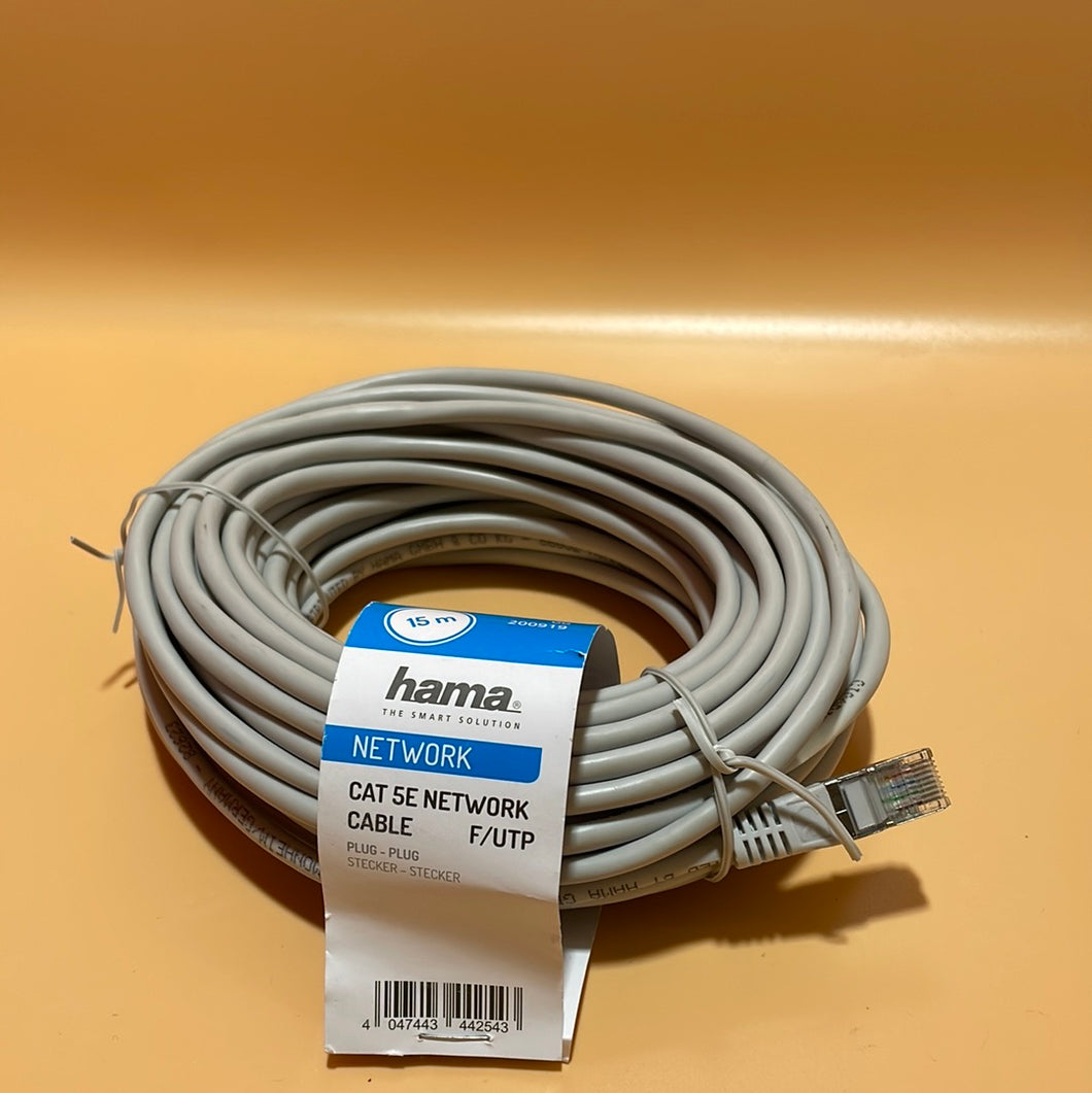 Hama CAT-5e Netzwerkkabel (15m) 00200919