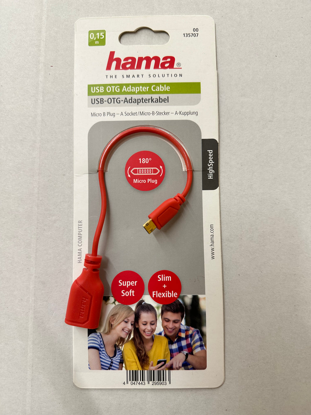 Hama 00135707 Micro-USB-OTG-Adapterkabel 