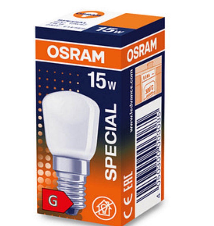 OSRAM Backofenlampe SPECIAL OVEN T E14 15 W matt (574)