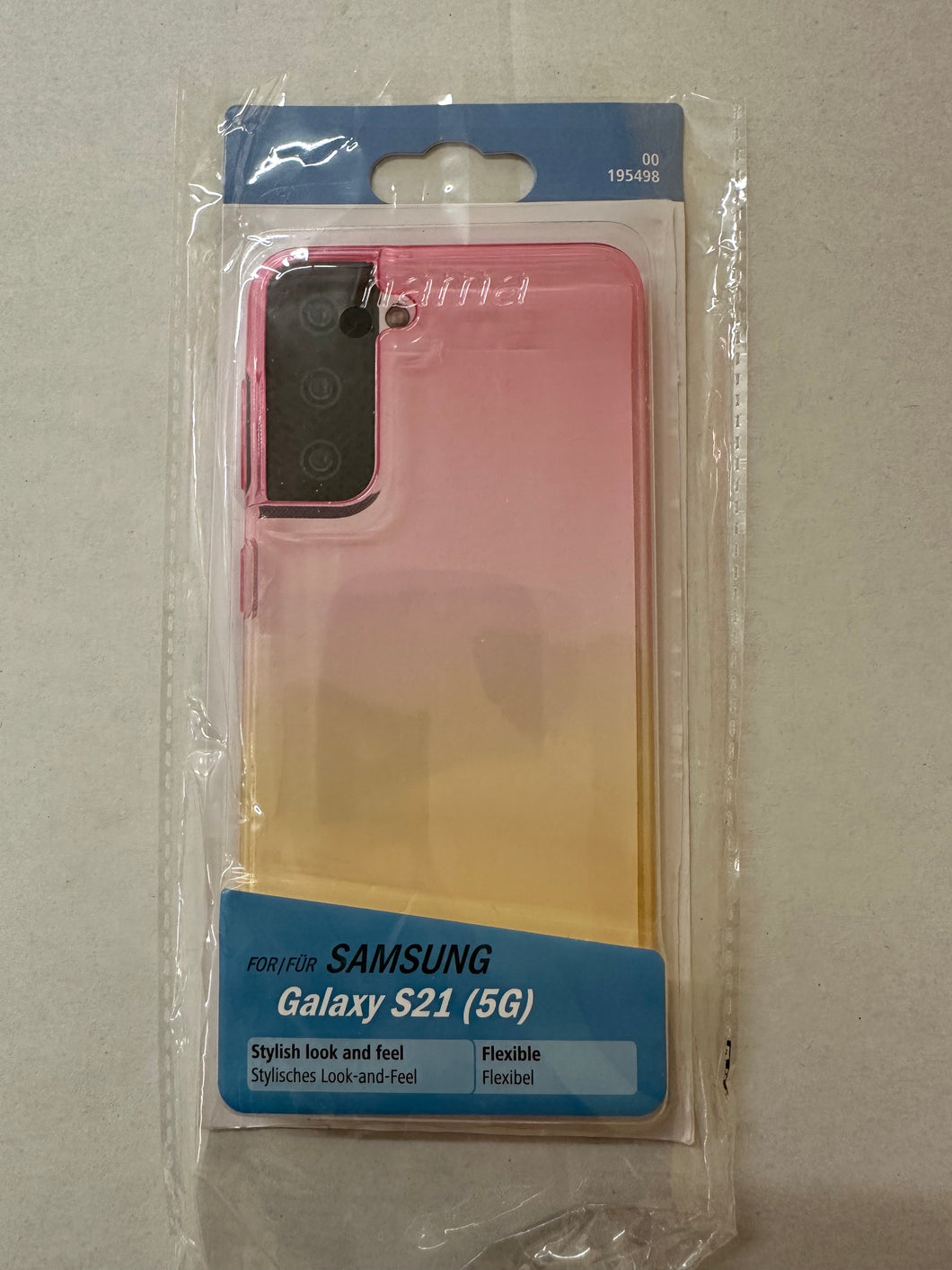 Hama Shade Cover Samsung Galaxy S21 (5G) Pink, Gelb