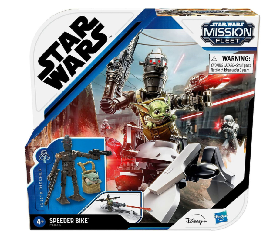 Hasbro - Star Wars - Mission Fleet - Speeder Bike - IG-11 & The Child