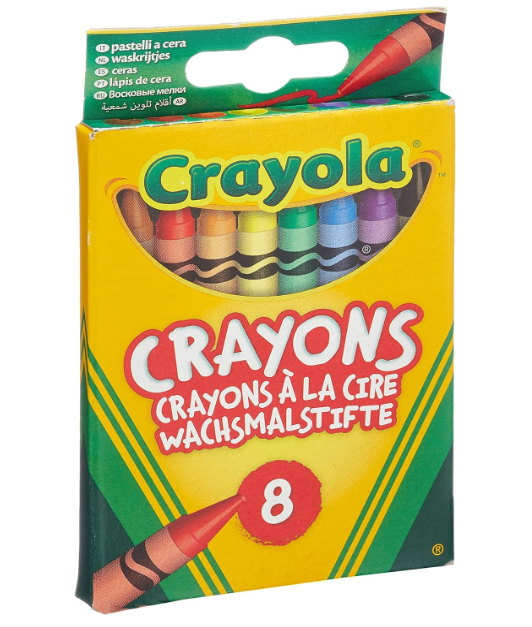 Crayola 114574 2.0008 - 8 Wachsmalstifte