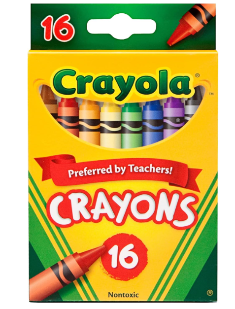 Crayola Color Pack Classic Wachsmalstifte 16 EA