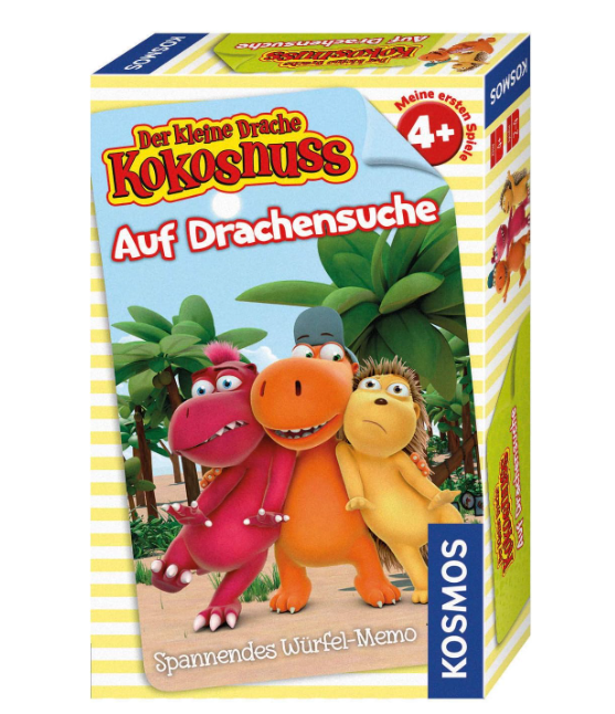 Kosmos 711443 Der kleine Drache Kokosnuss - Auf Drachensuche, Mitbringspiel, Kinderspiel