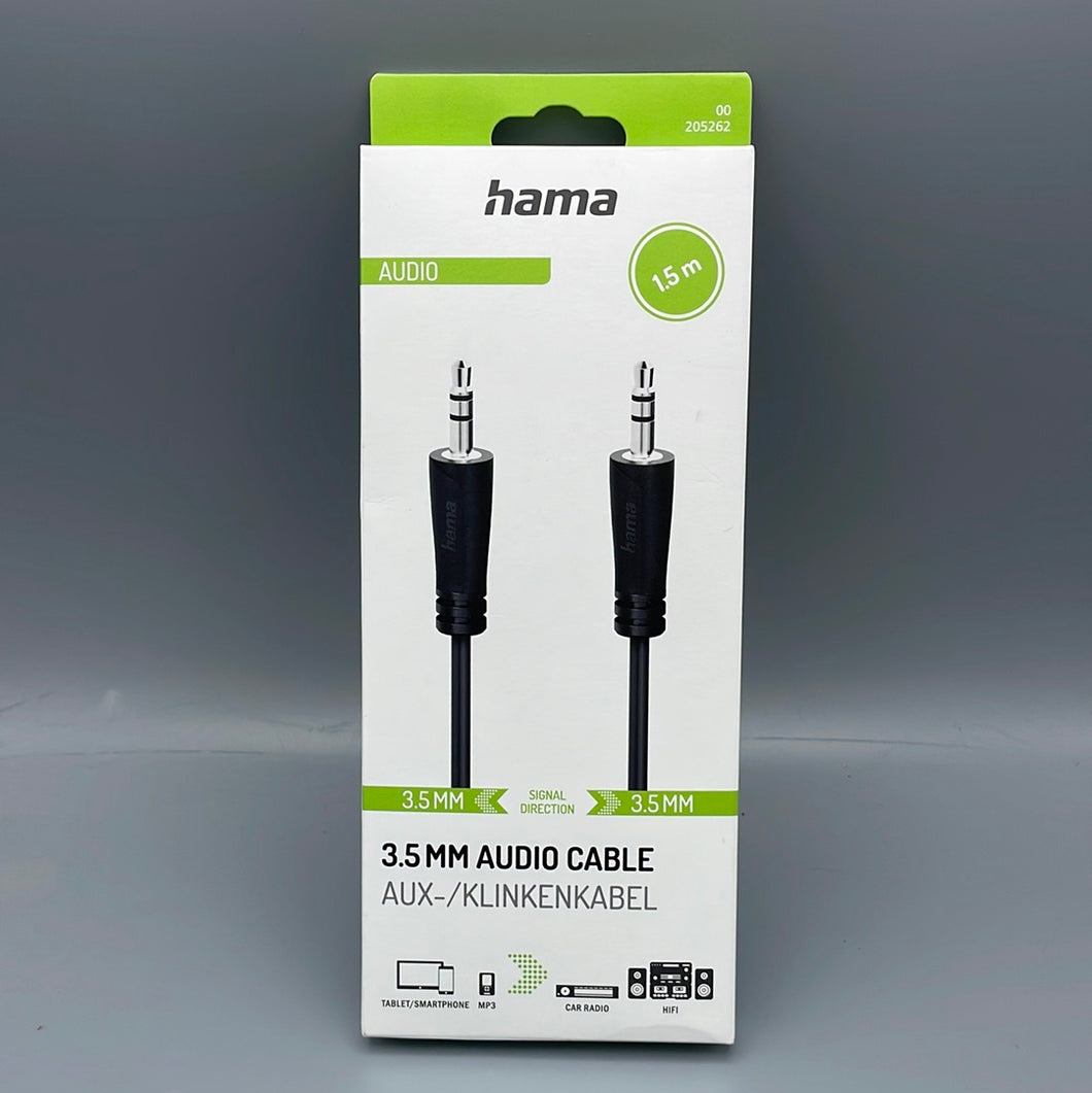 Hama Aux-Klinkenkabel 3,5mm 1,5m (00205262)