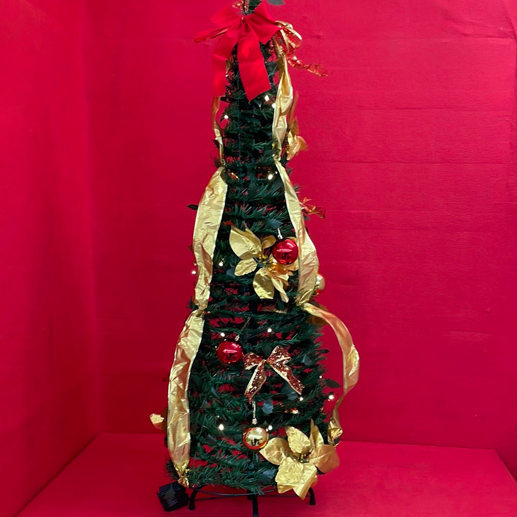 AP Popup-Weihnachtsbaum geschmückt
