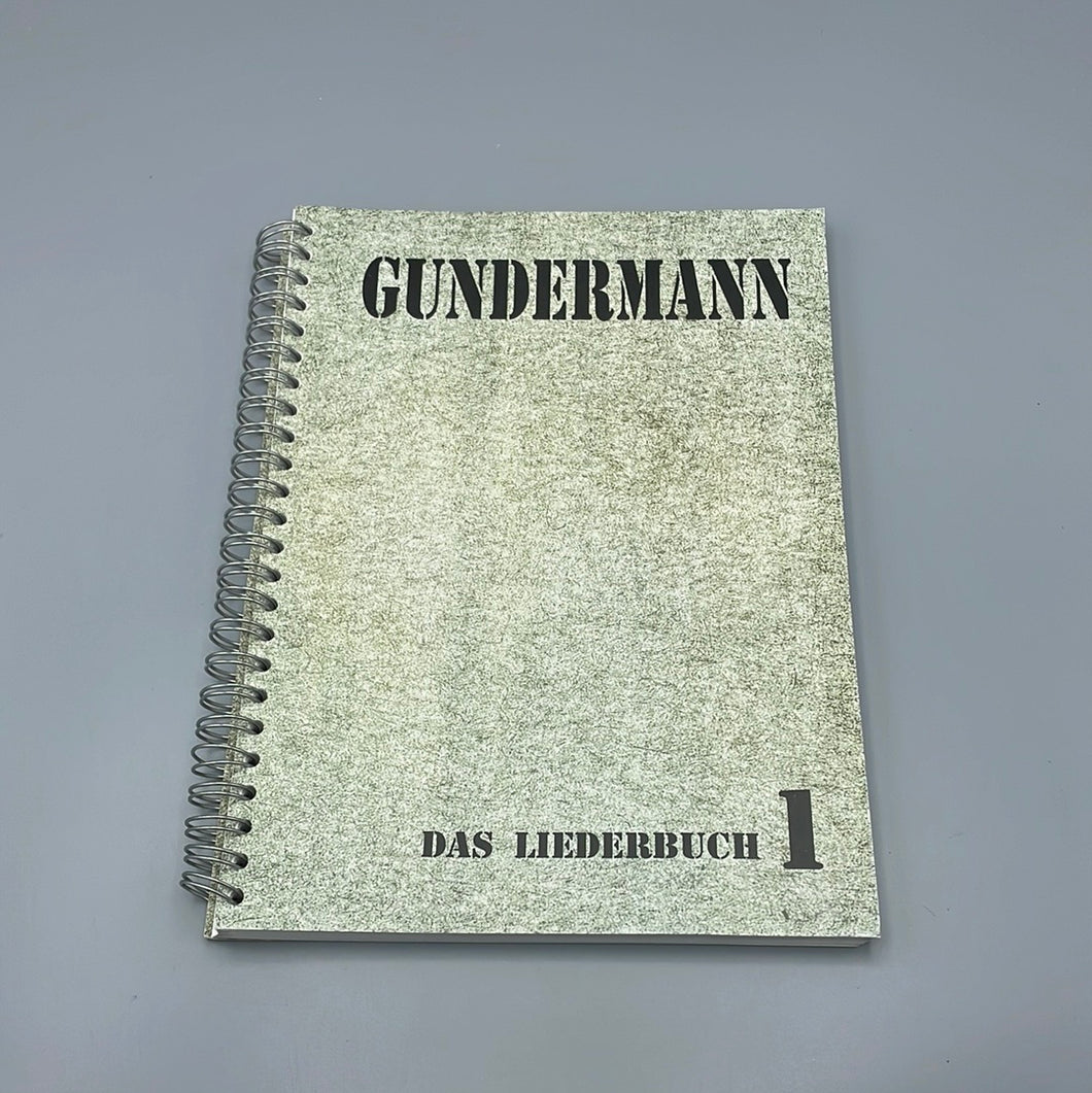 Gundermann Das Liederbuch 1