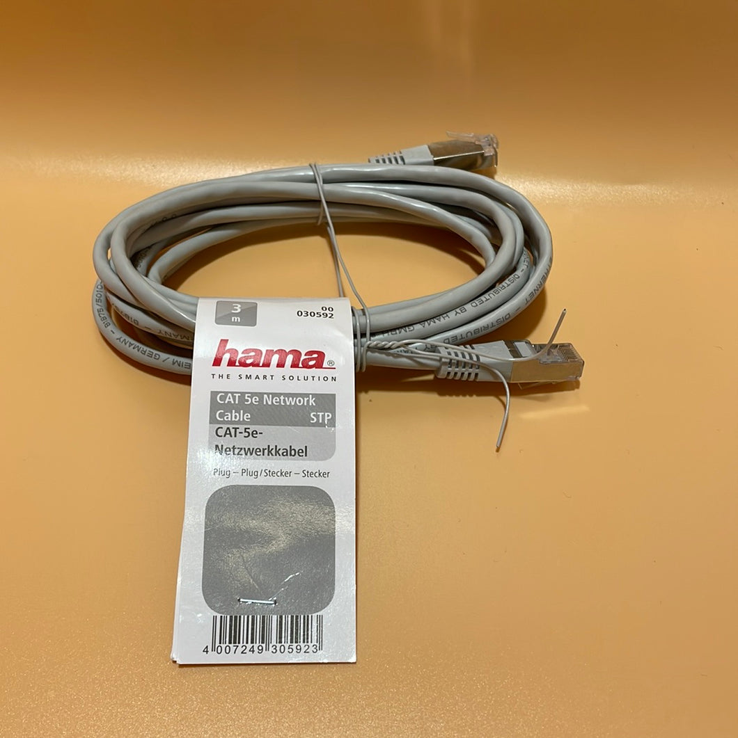 Hama CAT-5e-Netzwerkkabel STP, 3,00 m (00030592)