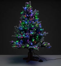 Lade das Bild in den Galerie-Viewer, LUMIDA Xmas Deluxe Weihnachtsbaum Ständer in Holz-Optik Aufbewahrungstasche &amp; FB, 132 Funktionen
