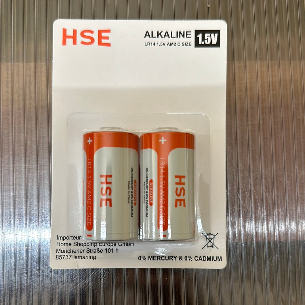 Alkaline Batterien C 2 er Set