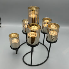 Lade das Bild in den Galerie-Viewer, Deluxe-Kerzenhalter mit LED-Teelichter
