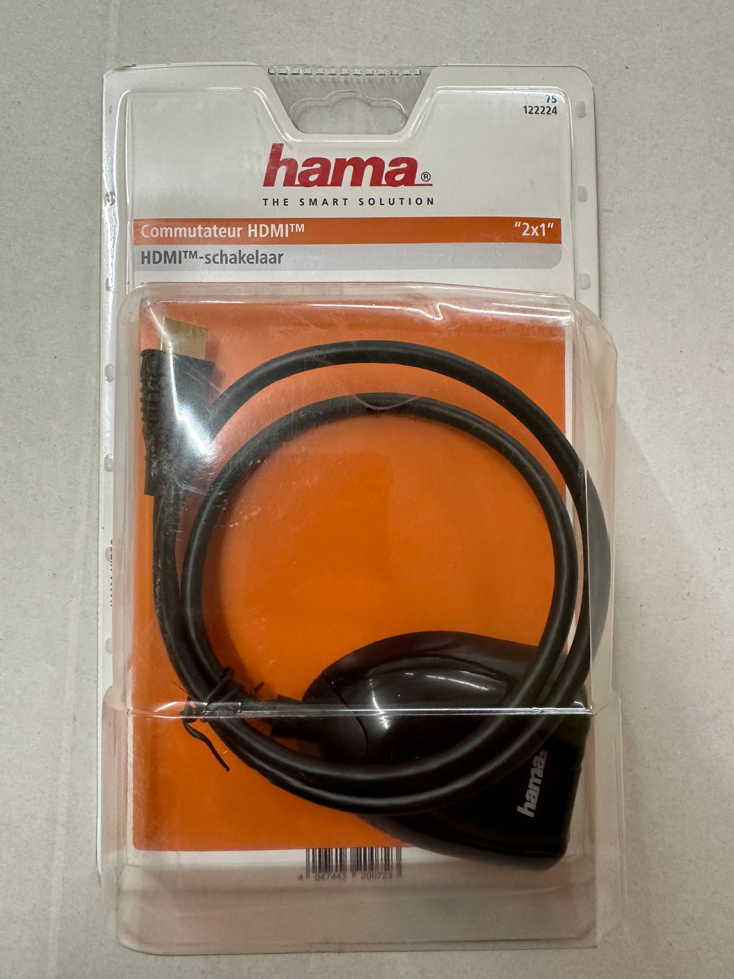 Hama 75122224 HDMI Switch 2 x 1 schwarz