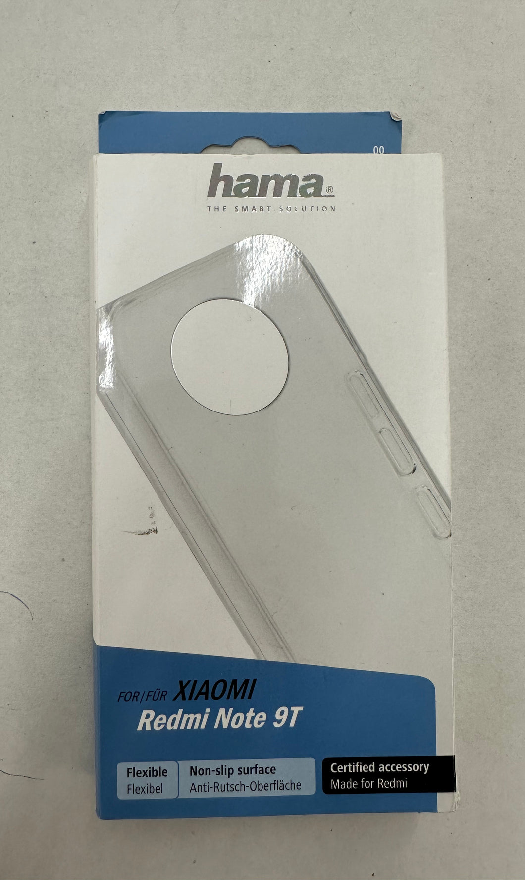 HAMA Crystal Clear, Backcover, Xiaomi, Redmi Note 9T, Transparent