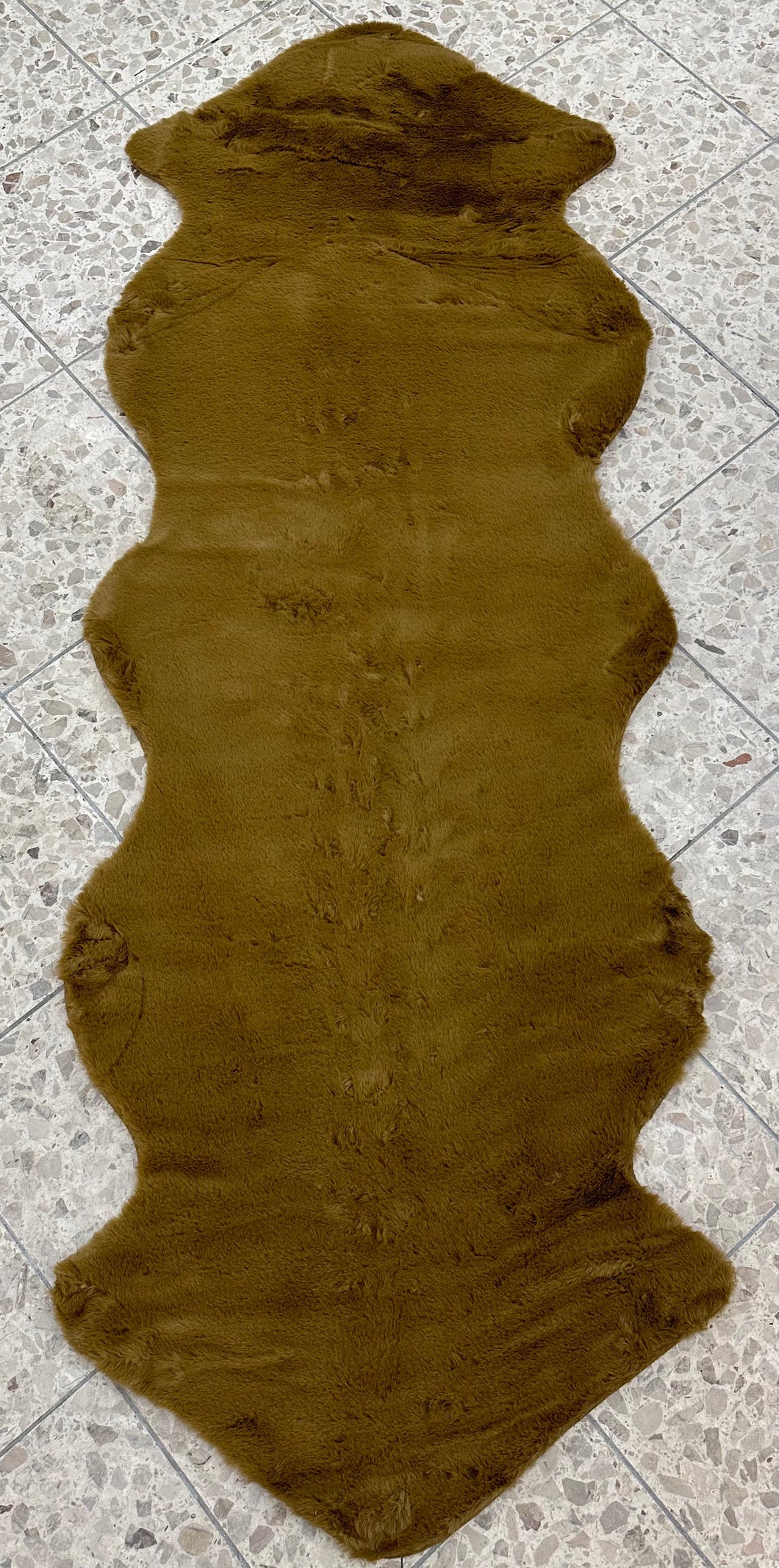 Teppich Läufer in Lammfell-Optik 65x180 cm
