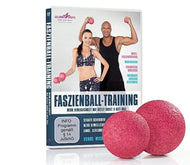 VitalMaxx Faszienball 2er Set 8/10cm Faszientraining Massageball Warm Up (745)