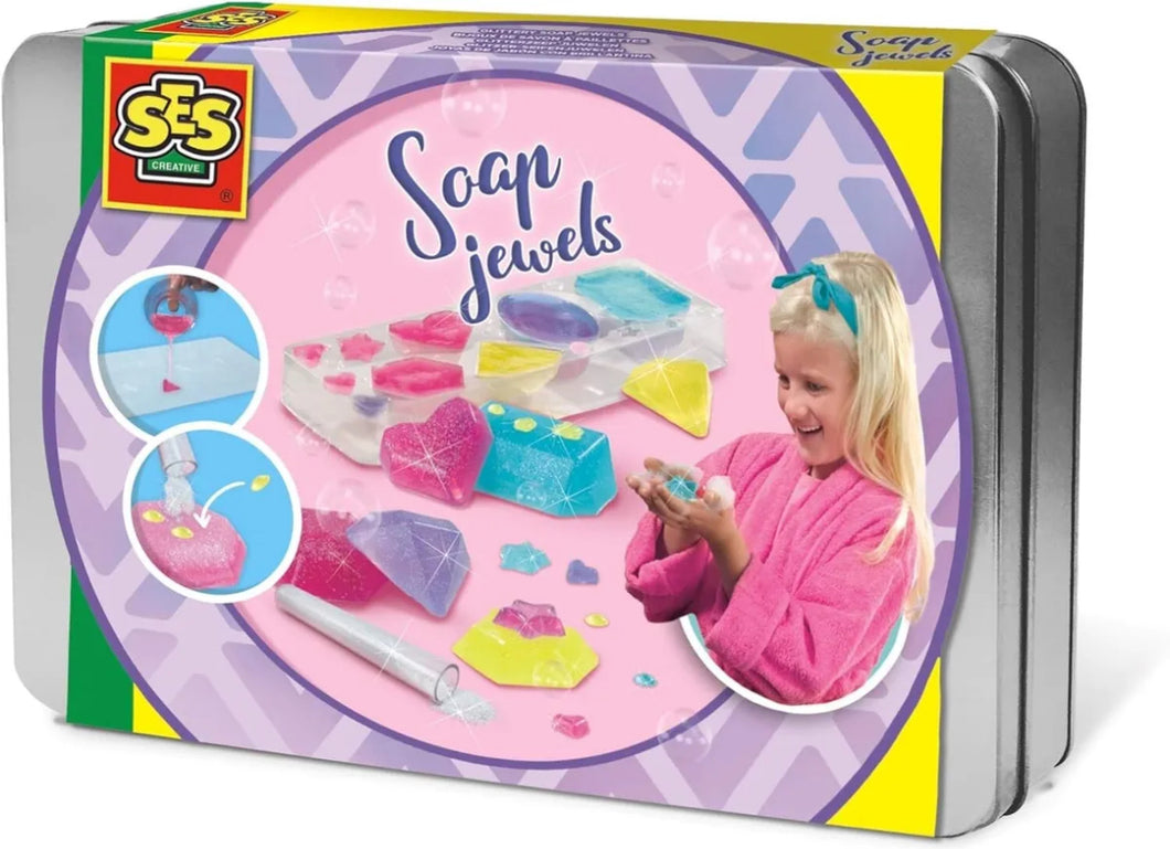 SES Creative Seife gießen soap jewels kreativset für kinder ab 5 jahren DIY