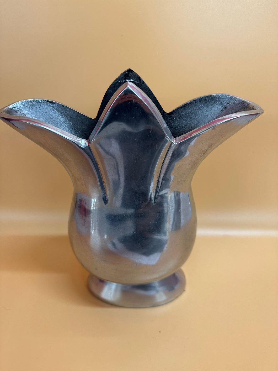 Vase aus Aluminiumguss L