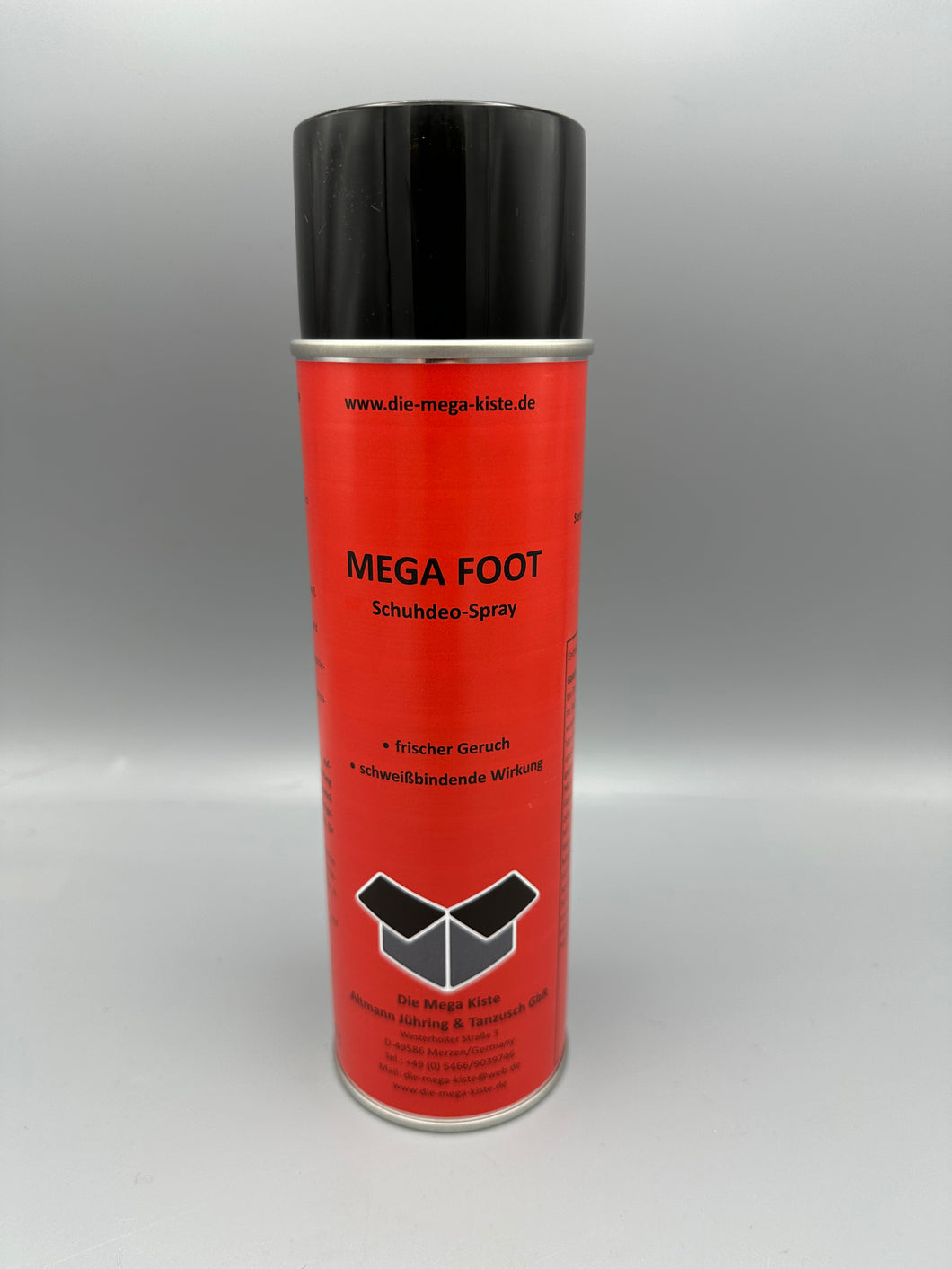 MEGA FOOT Schuhdeo von der Mega Kiste 500 ml