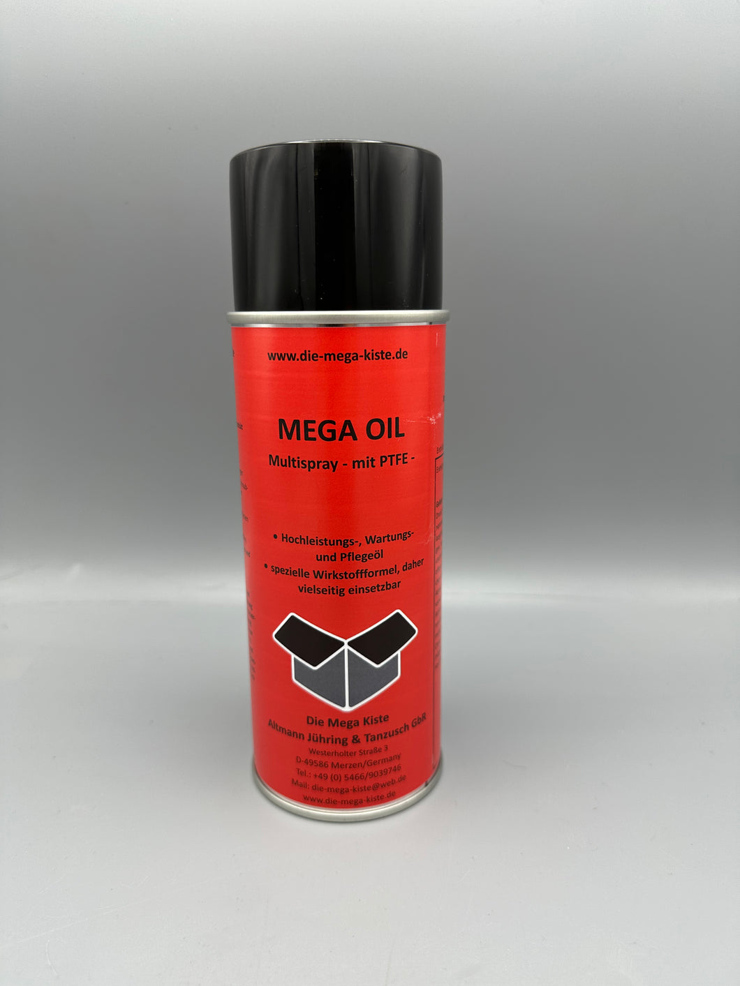 MEGA OIL Multispray mit PTFE von der Mega Kiste 400 ml