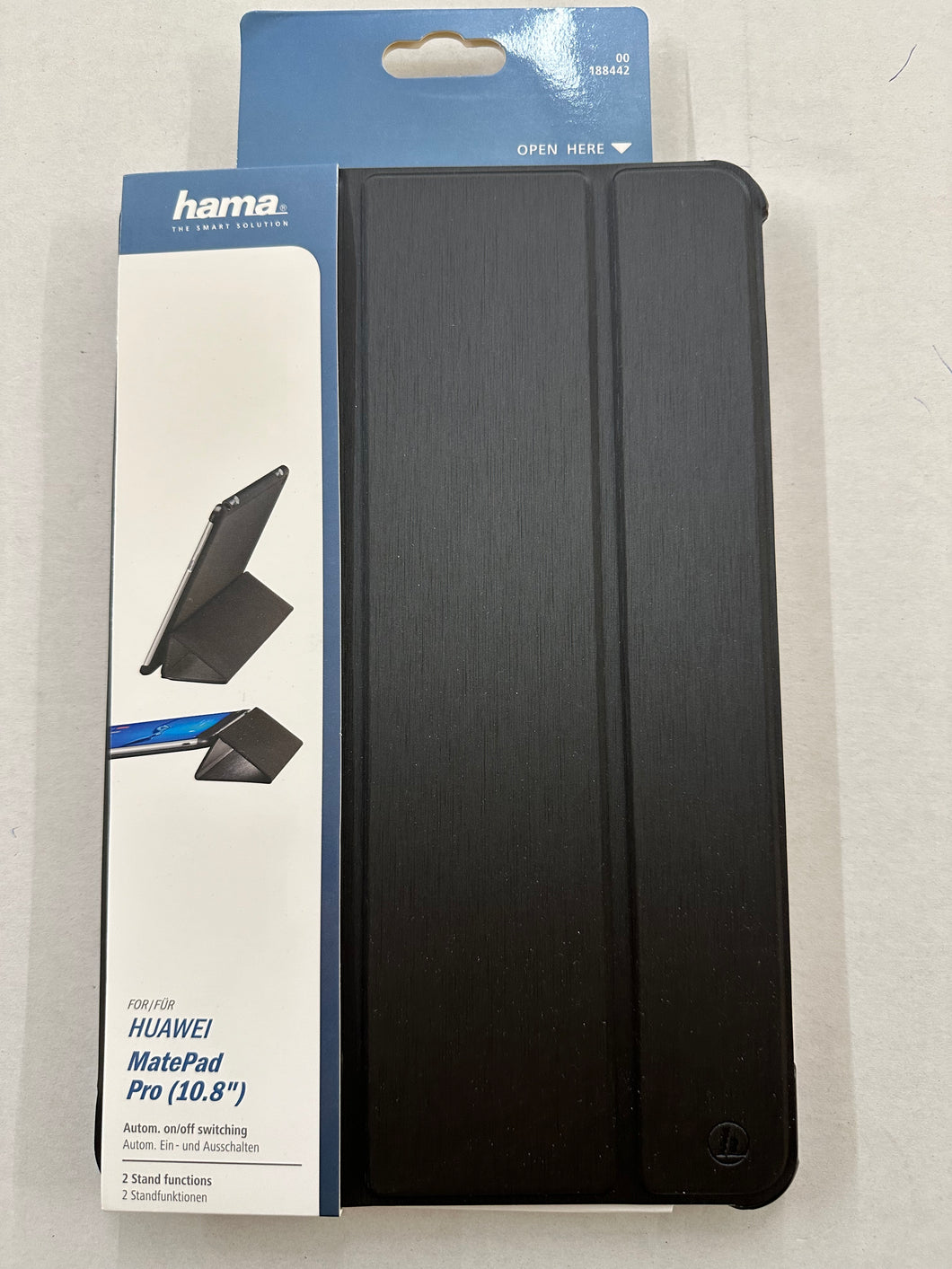 Hama Fold, Bookcover, Huawei, MatePad Pro (10.8 ), Schwarz (00188442)