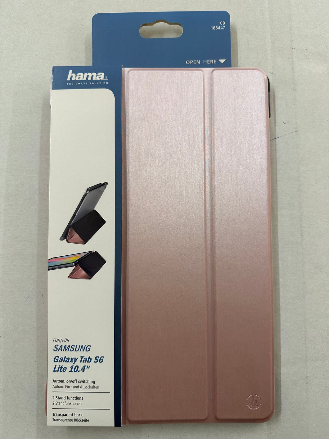 Hama 00188447 FlipCase Samsung Galaxy Tab S6 Lite Tablet-Cover,10.4