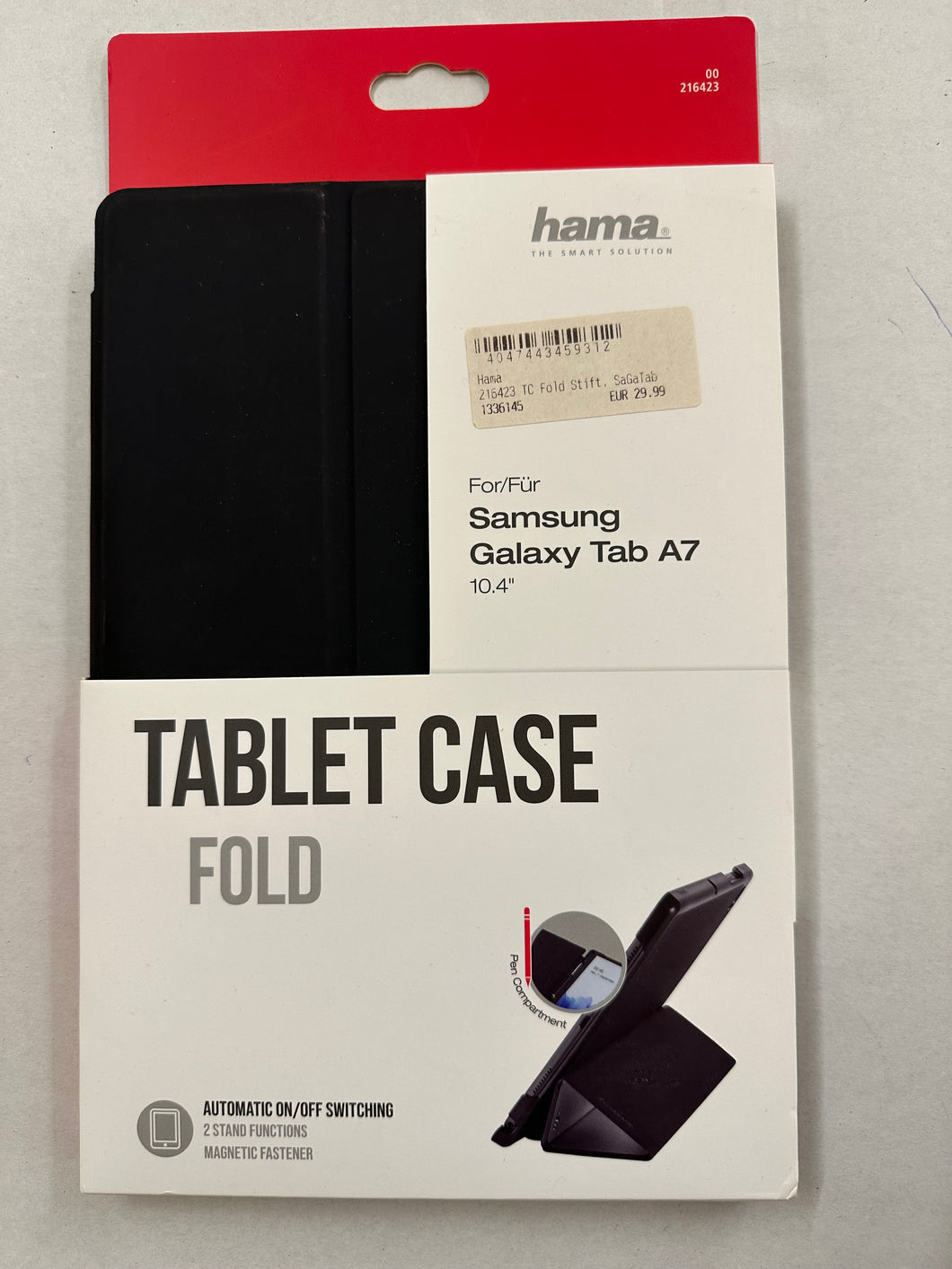 HAMA Fold Clear mit Stiffach für Samsung Galaxy Tab A7 10.4