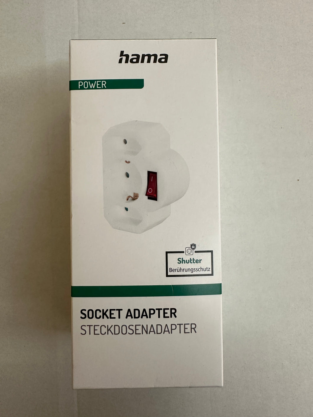 Hama Steckdose mit Schalter