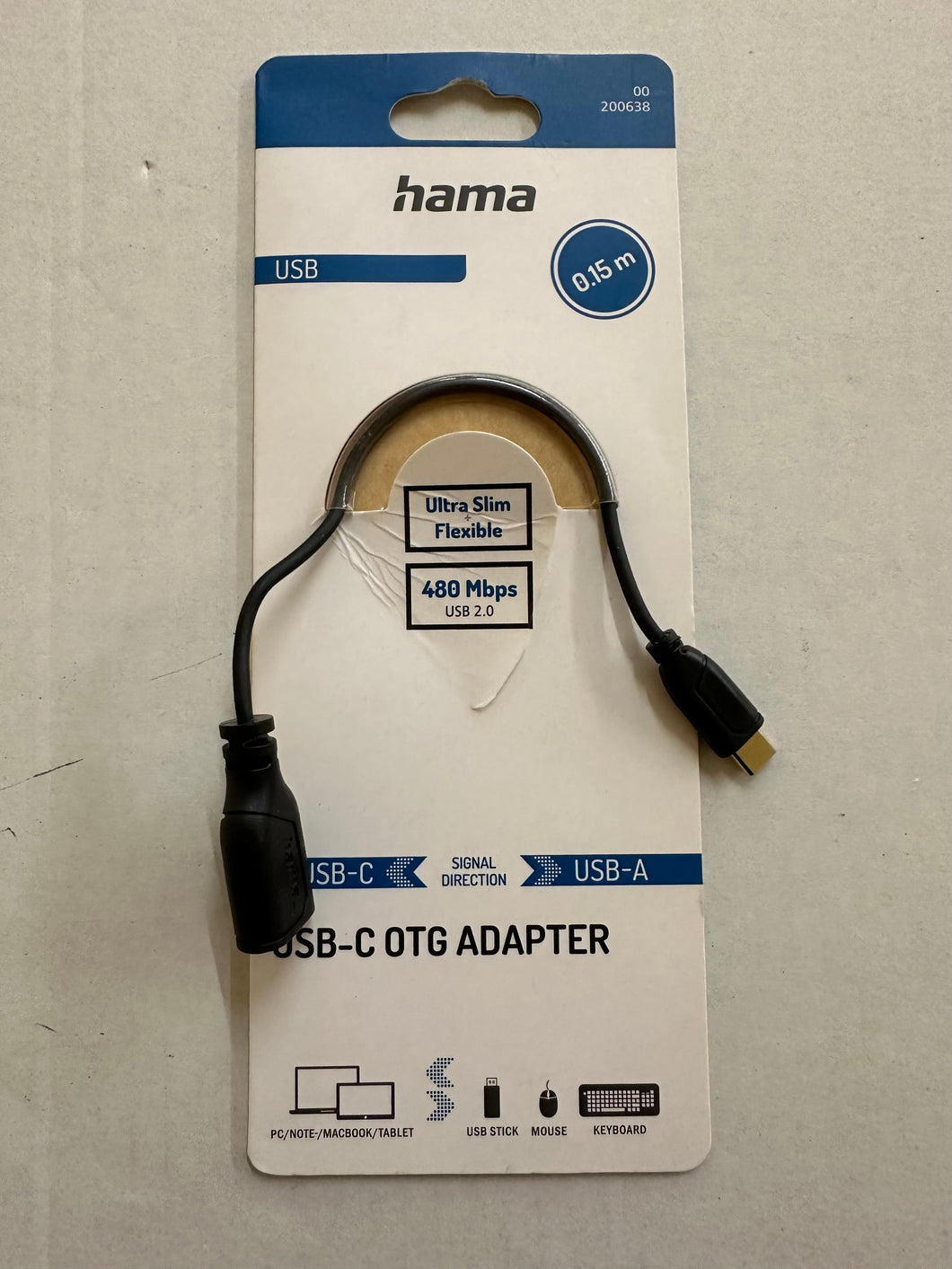 Hama USB-C-OTG-Kabel 