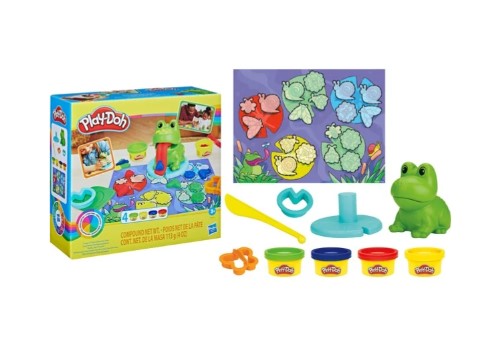 Hasbro Play-Doh Farbi, der Frosch, Kneten