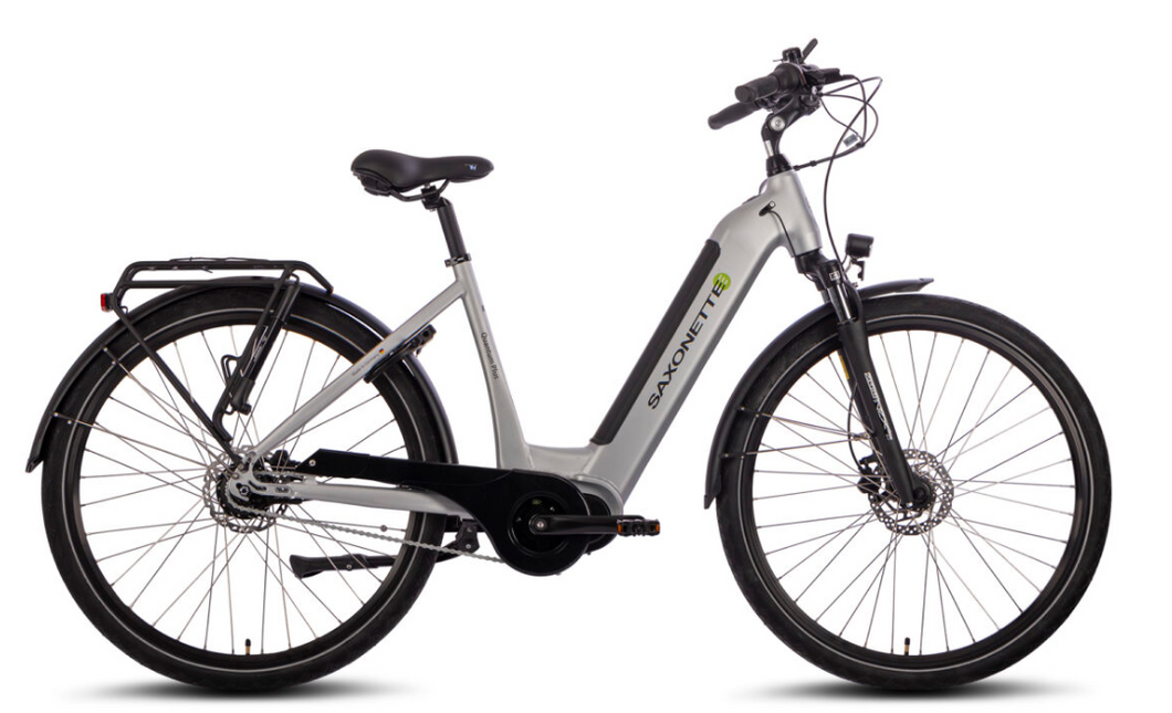 SAXONETTE E-Bike Quantum Plus WAVE Tiefeneinsteiger Rahmenhöhe 45 cm