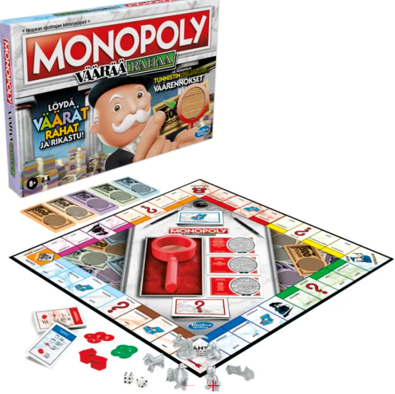 Hasbro Gaming Monopoly Falschgeld (Finnisch)