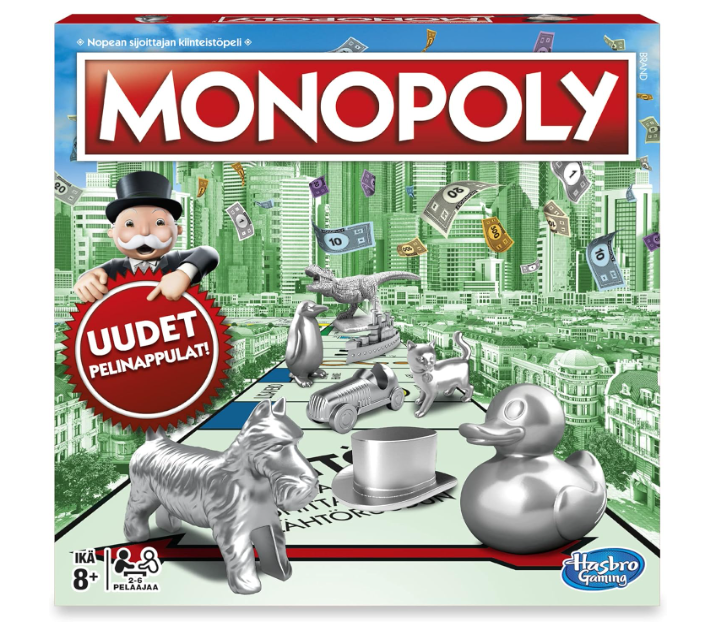 Monopoly Classic: Das klassische Spiel Monopoly (Finnisch)