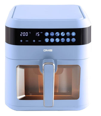 DMS XXXL 7 Liter Heißluftfritteuse | fritteuse | Backofen | Heißluftgrill | Cooker | fettfrei und ohne Öl | inklusive 10 Programmen und digitalem Touch Display | Timer | HFG - 7 - Die Mega Kiste