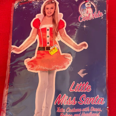 Little Miss Santa Kostüm M - Die Mega Kiste