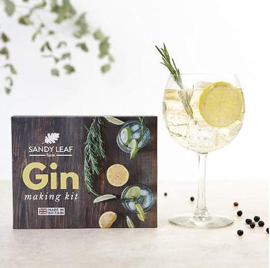 Sandy Leaf Farm Gin Making Kit! Machen Sie Ihr eigenen Gin Kit für Erwachsene! - Die Mega Kiste