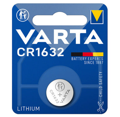 Varta CR1632 Lithium Batterie 3V - 1er Packung - Die Mega Kiste