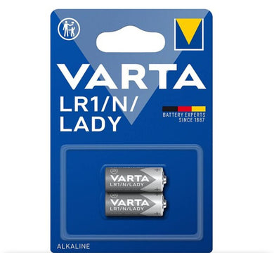 Varta Lady/ LR1 Alkaline Batterie 1,5V - 2er Packung - Die Mega Kiste