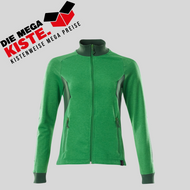 Mascot Damen Sweatshirt grün mit Reißverschluss  18494-962-33303