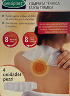 Sensiplast Wärmeumschlag für Nacken Schulter Wellnesspflaster Wärmepad 4 Stück